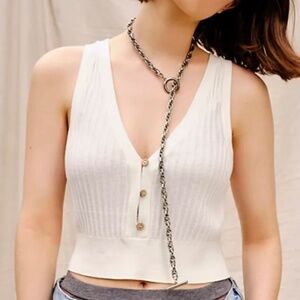 Free People Saturday morning Crop Size L